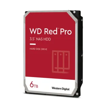 Disco Duro Western Digital WD Red Pro - 3.5" - 6TB - SATA III - para NAS - WD6005FFBX