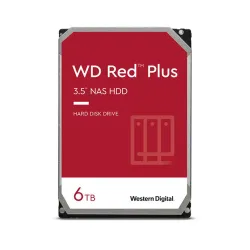 Disco Duro Interno Western Digital WD Red Plus - 3.5" - 6TB - SATA - 5400 RPM - WD60EFPX Disco Duro Interno Western Digital WD Red Plus - 3.5" - 6TB - SATA - 5400 RPM - WD60EFPX