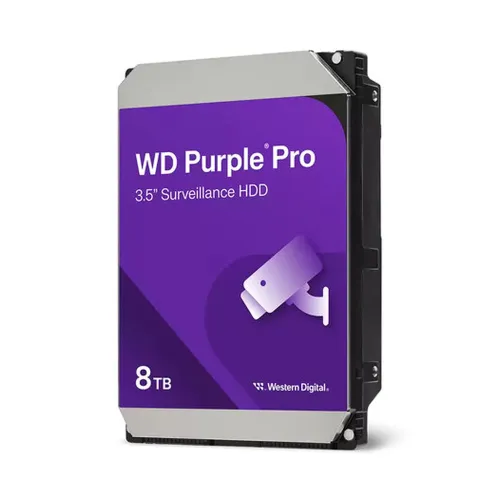 Disco Duro Western Digital WD Purple Pro - 3.5" - 8TB - SATA III - WD8002PURP Disco Duro Western Digital WD Purple Pro - 3.5" - 8TB - SATA III - WD8002PURP