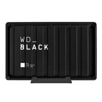 Disco Duro Externo Western Digital D10 Game Drive - 3.5" - 8TB - USB 3.2 - Mac/Win - Negro  - WDBA3P0080HBK-NESN