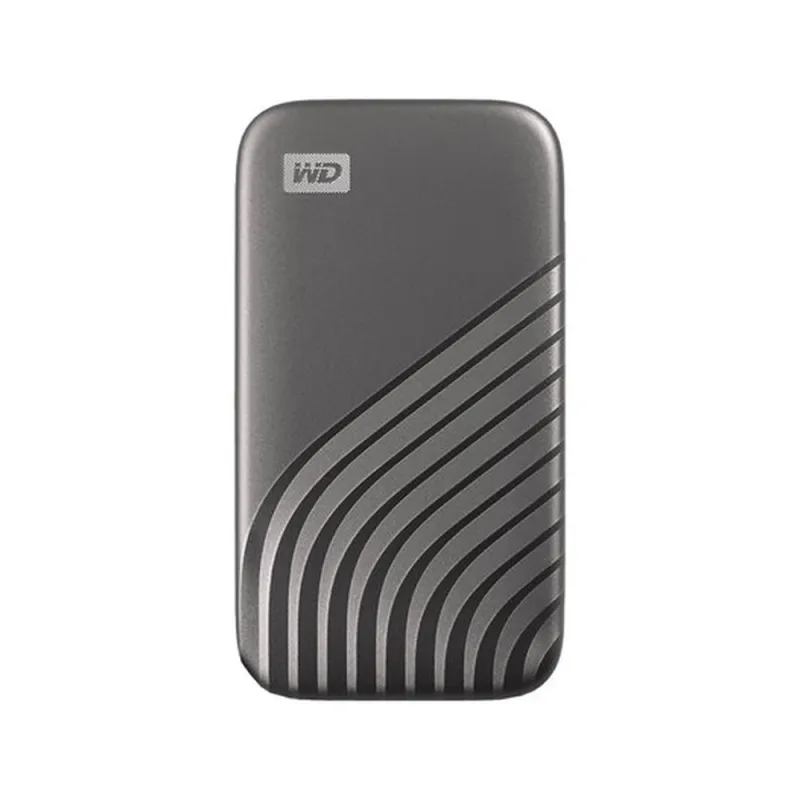 Unidad de Estado Sólido Externo Western Digital My Passport - 1TB - USB 3.2 - Gris - WDBAGF0010BGY-WESN