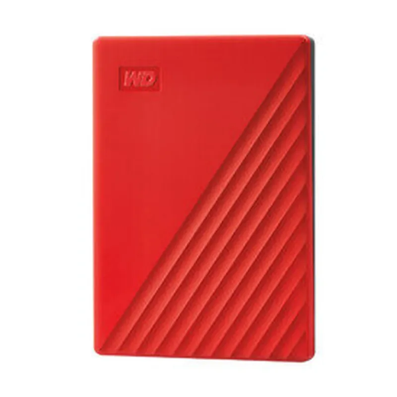 Disco Duro Externo Western Digital My Passport - 2.5" - 4TB - USB 3.0 - para Windows - Rojo - WDBPKJ0040BRD-WESN