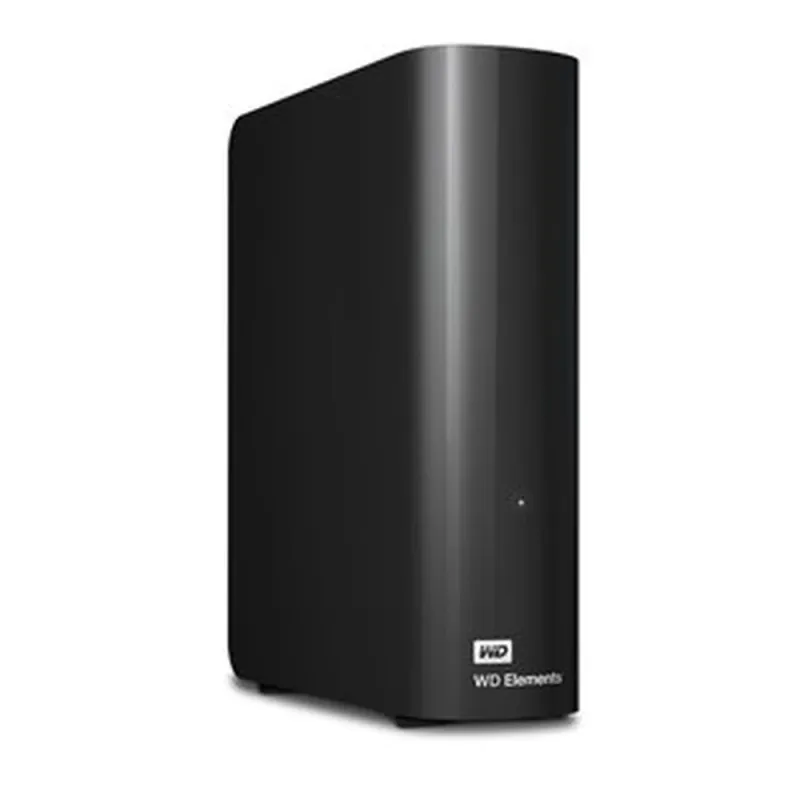 Disco Duro Externo Western Digital WD Elements - 4TB - USB 3.0 - Windows/Mac - Negro - WDBWLG0040HBK-NESN