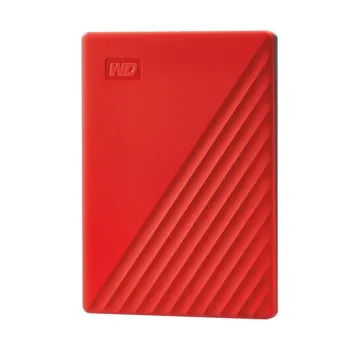 Disco Duro Externo Western Digital My Passport - 2.5" - 1TB - USB 3.0 - para Windows - Rojo - WDBYVG0010BRD-WESN