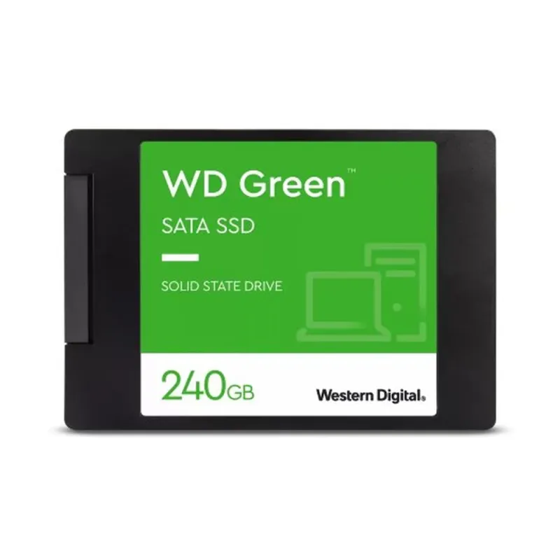 Unidad de Estado Sólido Western Digital Green - 2.5" - 240GB - SATA 3 - WDS240G3G0A
