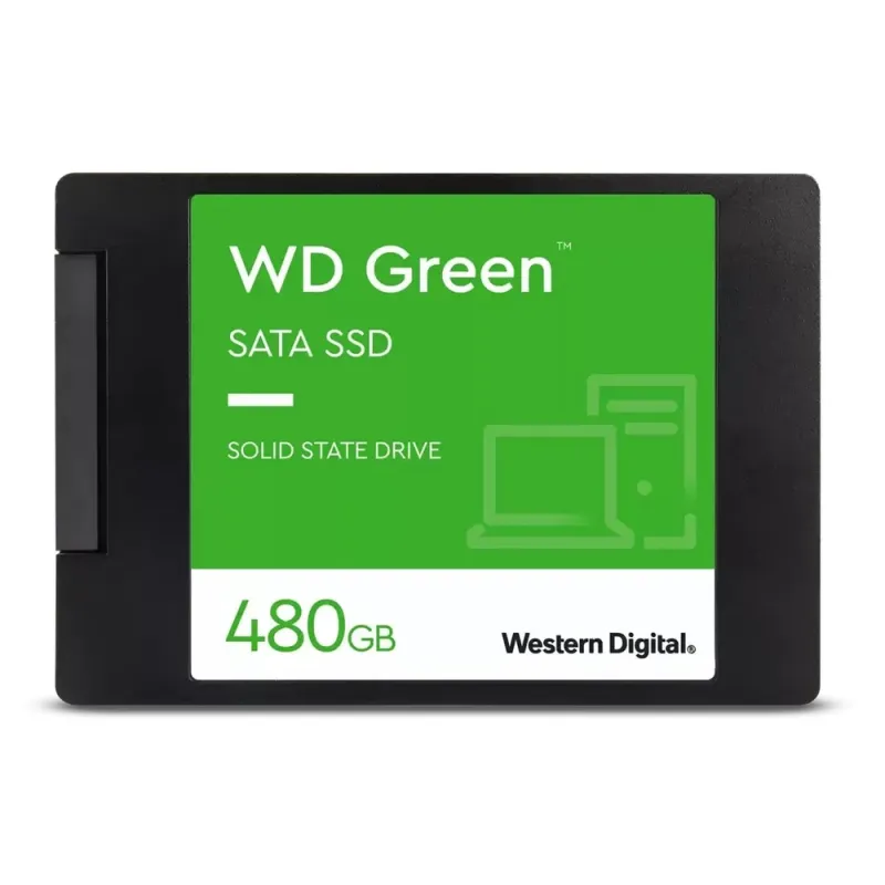 Unidad de Estado Sólido Western Digital WD Green - 2.5" - 480GB - SATA 3 - WDS480G3G0A