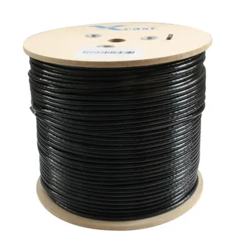 Bobina Xcase XCA-ACCCABLE21DOFO - Cat6 - 305M - 23AWG - Negro - ACCCABLE21DOFO