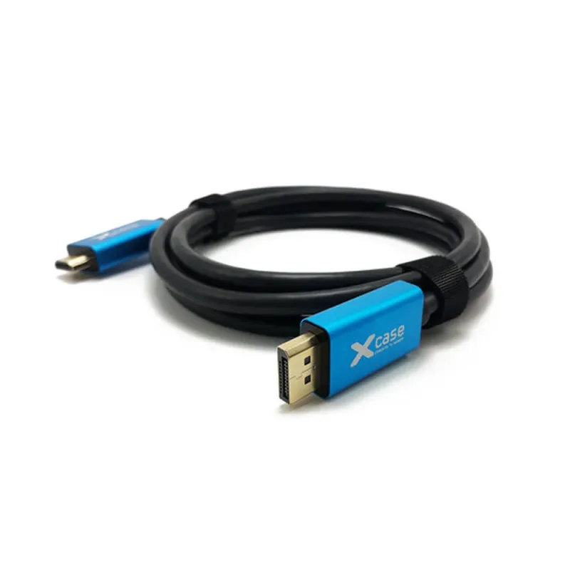 Cable Adaptador DisplayPort Xcase DPCABHDMI3 - DisplayPort a HDMI - 3m - 4K - DPCABHDMI3