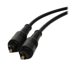 Cable Toslink Xcase - Fibra Óptica - Macho - 4,5 Mts - Negro - TOSLINKCA45 Cable Toslink Xcase - Fibra Óptica - Macho - 4,5 Mts - Negro - TOSLINKCA45