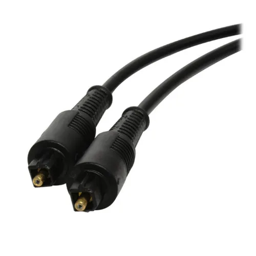 Cable Toslink Xcase - Fibra Óptica - Macho - 4,5 Mts - Negro - TOSLINKCA45 Cable Toslink Xcase - Fibra Óptica - Macho - 4,5 Mts - Negro - TOSLINKCA45