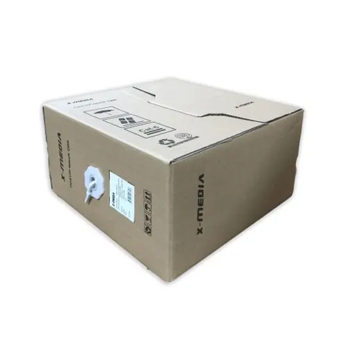 Bobina X-Media XM-C6BC-1K-GY - Cat6 - 305 m - 24 AWG - Gris - XM-C6BC-1K-GY