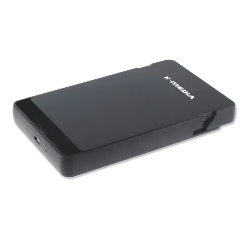 Gabinete X-Media - 2.5" - USB 2.0 - SATA - HDD/SSD - Negro - XM-EN2279