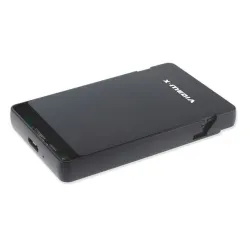 Gabinete X-Media - 2.5" - USB 3.0 - SATA - HDD/SSD - Negro - XM-EN2279U3