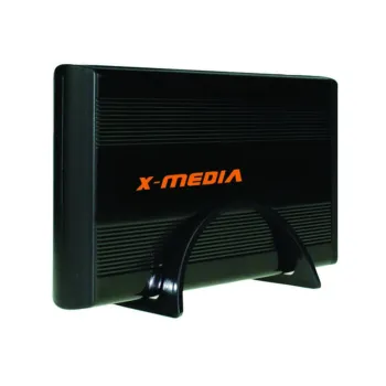 Gabinete para Disco Duro X-Media EN-3200 - 3.5" - SATA - USB 2.0 - Negro - XM-EN3200