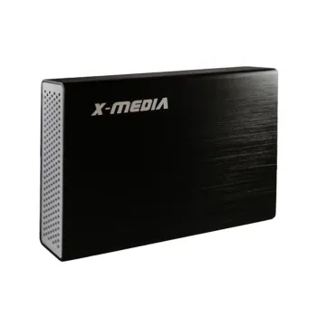 Gabinete X-Media - 3.5" - USB 2.0 - SATA - Negro - XM-EN3451