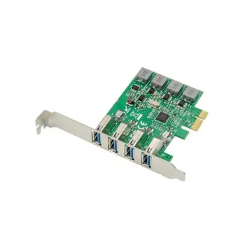 Tarjeta Convertidora X-Media - PCI-Express a USB 3.0 - 4 Puertos - XM-PEX-U304S