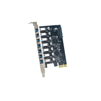Tarjeta Controladora X-Media XM-PEX-U307 - PCI-Express - 7 Puertos USB 3.0 - XM-PEX-U307