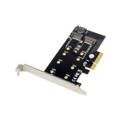 Tarjeta Controladora X-Media M.2 NVMe B&M-Key SSD - PCI Express X4 - XM-PEX4-M2MB Tarjeta Controladora X-Media M.2 NVMe B&M-Key SSD - PCI Express X4 - XM-PEX4-M2MB