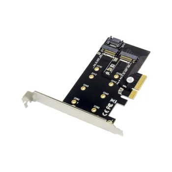 Tarjeta Controladora X-Media M.2 NVMe B&M-Key SSD - PCI Express X4 - XM-PEX4-M2MB