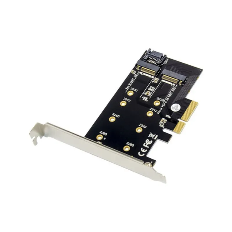 Tarjeta Controladora X-Media M.2 NVMe B&M-Key SSD - PCI Express X4 - XM-PEX4-M2MB