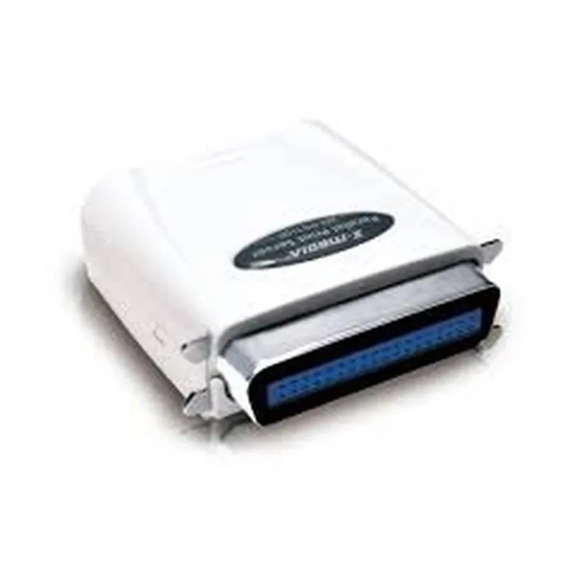 Servidor de Impresión X-Media XM-PS110P - RJ-45 - Puerto Paralelo - 10/100Mbps - Blanco - XM-PS110P