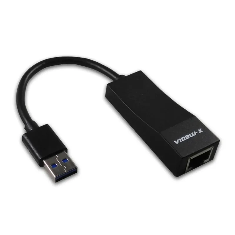 Adaptador de Red X-Media XM-UE3000 - RJ-45 - USB 3.0 - XM-UE3000