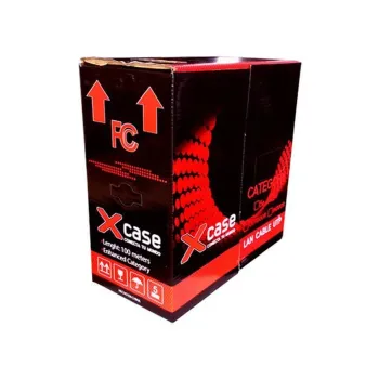Bobina Xcase - Cat6 - 100 m - 23 AWG - Negro - C10021DOFO