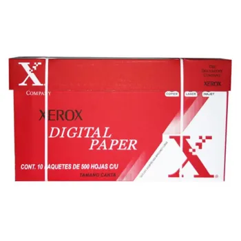 Papel Xerox 3M02000 - Tamaño Carta - 5,000 Hojas - 3M02000