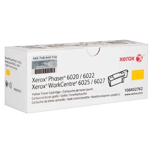 Tóner Xerox 106R02762 - Amarillo - 106R02762