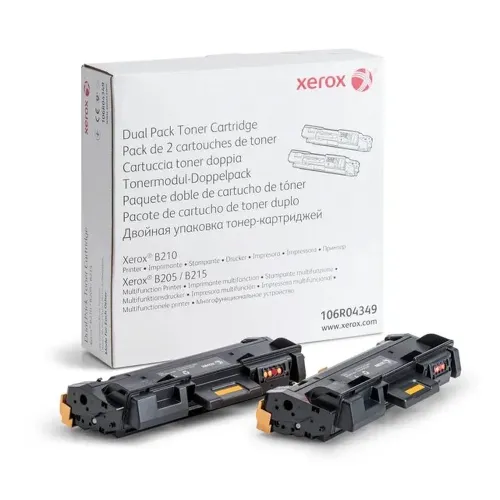 Tóner Xerox 106R04349 - Negro - 106R04349