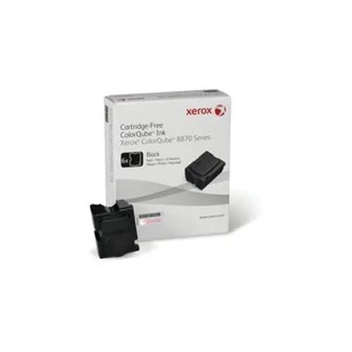 Tinta Sólida Xerox Colorqube Ink - Negro - 6 Barras - 108R00961