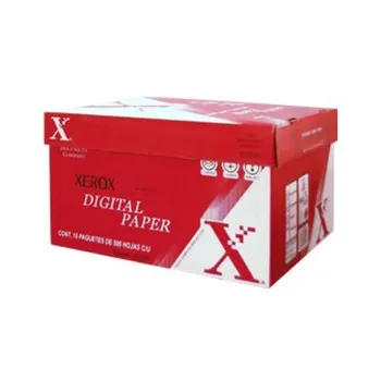 Papel Bond Xerox Blanco Tamaño Oficio - Caja con 5000 Hojas - 3M2041