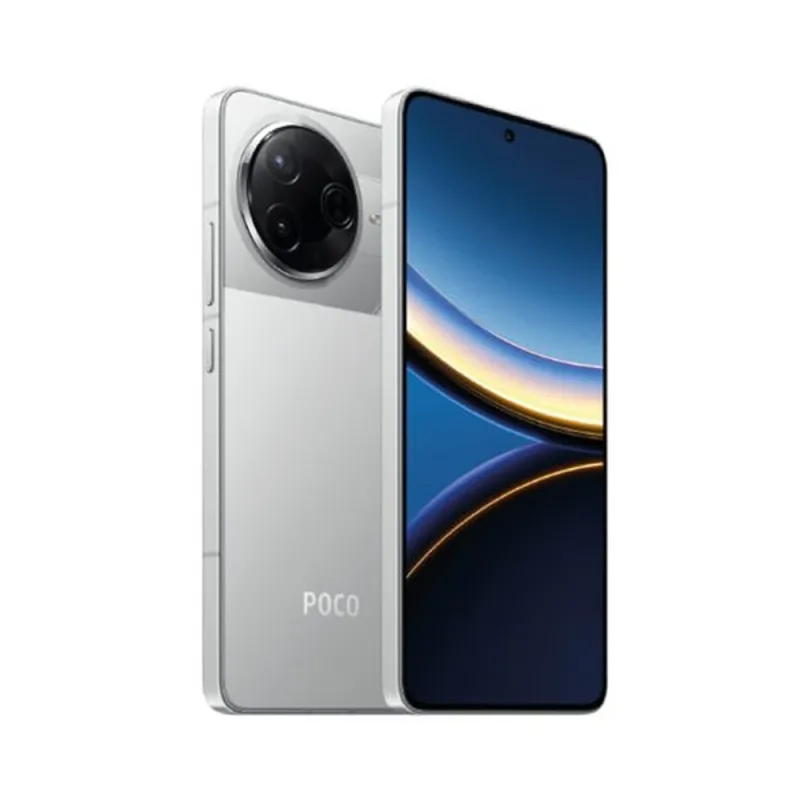 Smartphone Xiaomi Poco F7 Pro - 6.67" - Snapdragon 8 Gen 3 - 12GB - 256GB - Cámaras 20MP/50MP - Xiaomi HyperOS - Plata - 62300