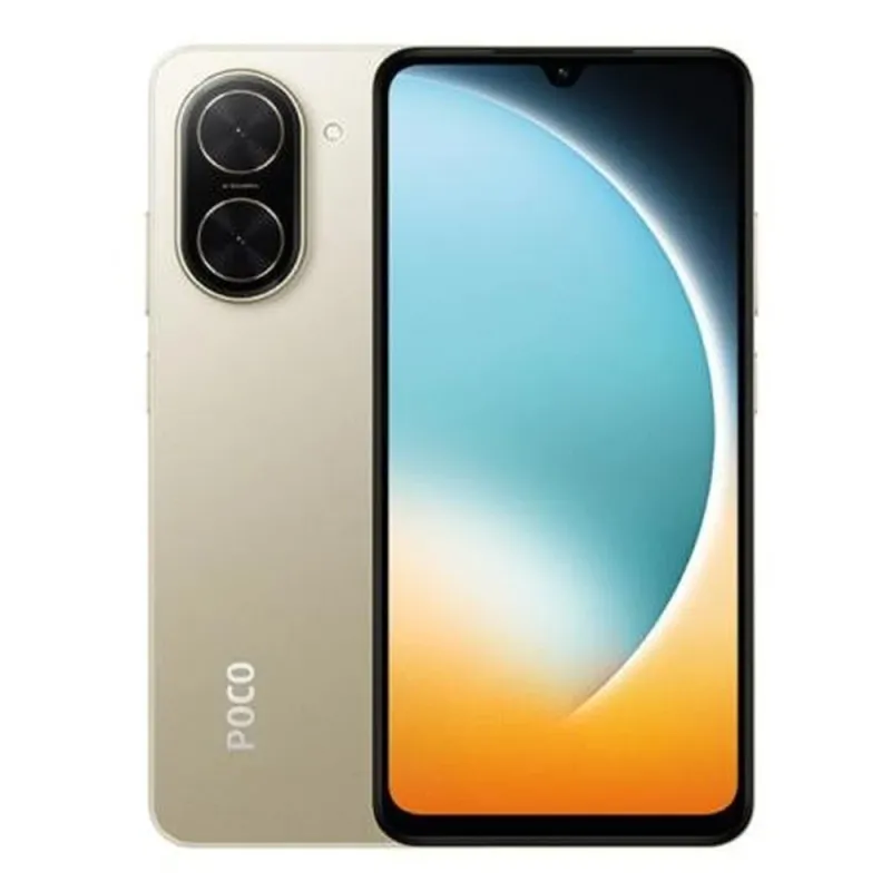 Smartphone Xiaomi POCO C71 - 6.88" - Unisoc T7250 - 3GB - 64GB - Cámaras 8MP/32MP - Android - Dorado - POCO C71-3+64-DORADO