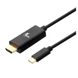 Cable Xtech XTC-545 - USB-C - HDMI - 1.8Mts - Negro - XTC-545 Cable Xtech XTC-545 - USB-C - HDMI - 1.8Mts - Negro - XTC-545
