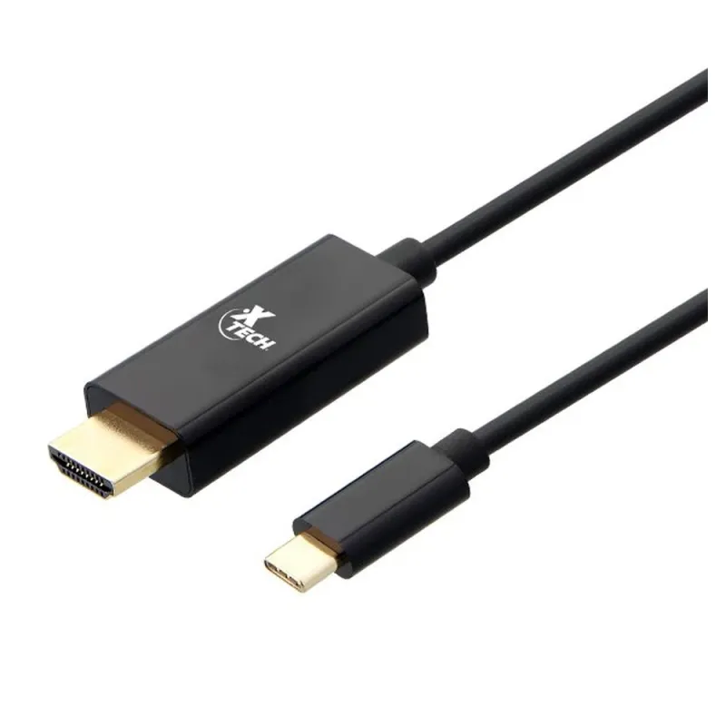 Cable Xtech XTC-545 - USB-C - HDMI - 1.8Mts - Negro - XTC-545