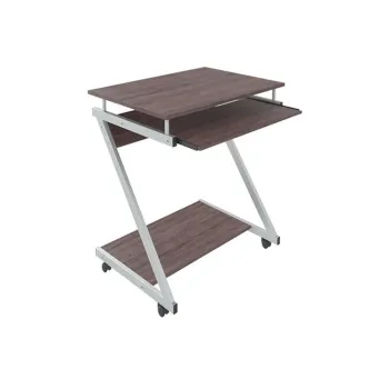 Escritorio para Computadora Xtech XTF-CD194 - 4 Ruedas - Acero, Ébano - XTF-CD194