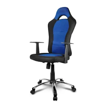 Silla Gamer Xtech Drakon - Soporta 110Kg - Azul con Negro - XTF-EC129