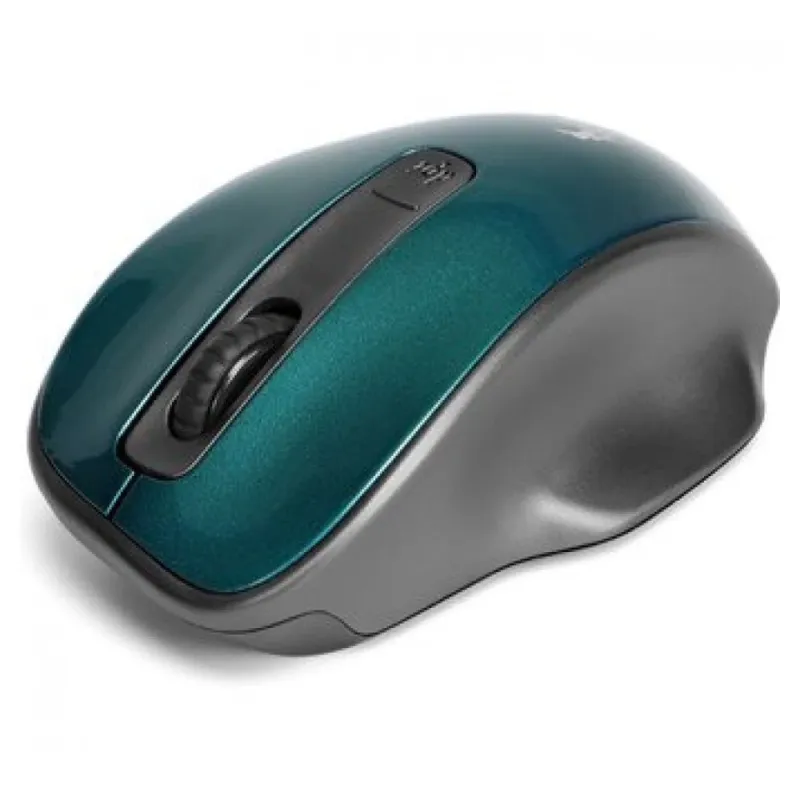 Mouse Xtech XTM-320 - Inalámbrico - USB - Verde con Gris - XTM-320