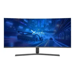 Monitor Gamer XZeal XZ6010-1 - 34" - WQHD - 165Hz - HDMI - DisplayPort - Curvo - XZMO342B Monitor Gamer XZeal XZ6010-1 - 34" - WQHD - 165Hz - HDMI - DisplayPort - Curvo - XZMO342B