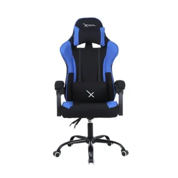Silla Gamer Xzeal Xz20 Soporta 150Kg Negro Con Azul - XZSXZ20A