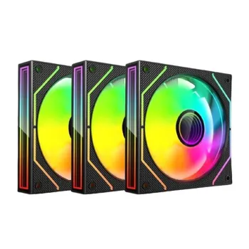 Kit de Ventiladores XZeal XZ1115 - 120mm - ARGB - 3 Piezas - XZVE101B