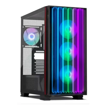 Gabinete Gamer Yeyian Mirage X - Torre -EATX/ATX/M-ATX/ITX - Panel Lateral - YCF-EPMIR-X1