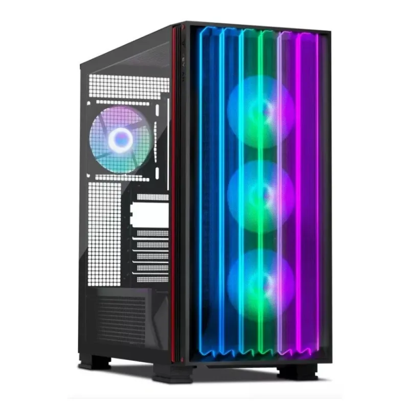 Gabinete Gamer Yeyian Mirage X - Torre -EATX/ATX/M-ATX/ITX - Panel Lateral - YCF-EPMIR-X1