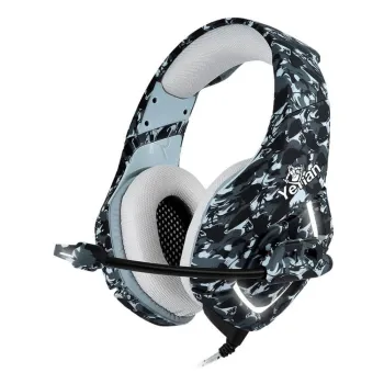 Diadema Gamer Yeyian Force Serie 3000 Alámbrico Micrófono Led Multicolor - YDF-33401G