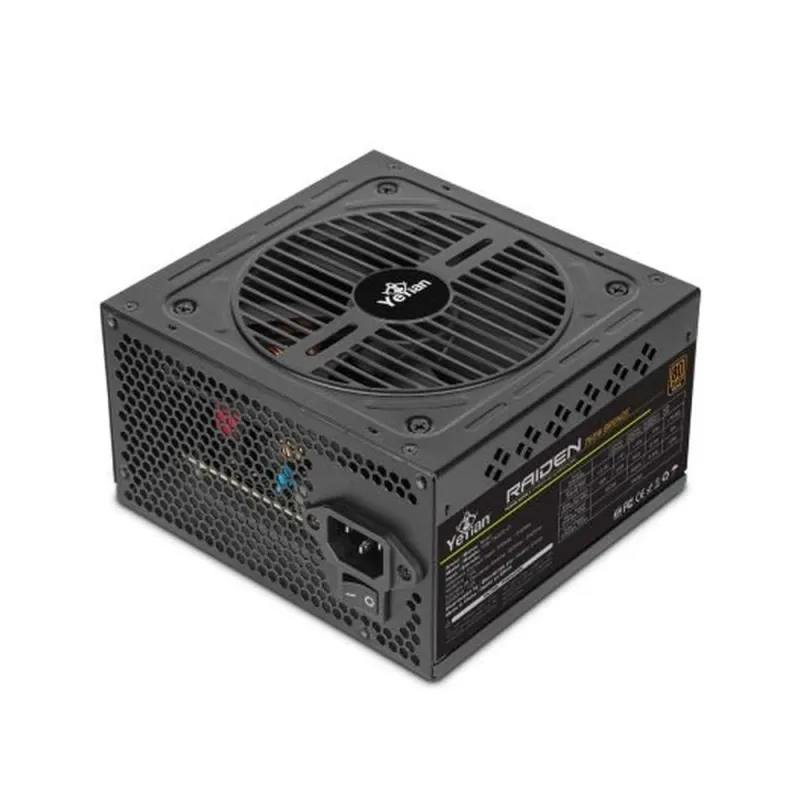 Fuente de Poder YeYian RAIDEN - 750W - ATX - 6 SATA - 80 Plus Bronze - YFB-75000-01
