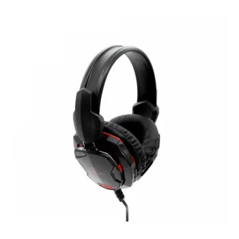 Diadema Gamer Yeyian Tempest Alámbrico Micrófono Negro Con Rojo - YH2000