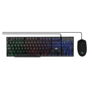 Kit Gamer YeYian Phoenix NL - Teclado - Mouse - RGB - Alámbrico - YKP-20705