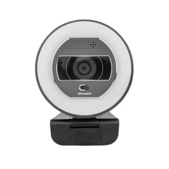 Cámara Web YeYian - 2K Ultra HD - Micrófono - USB - Aro de Luz - Negro - YPW-QHDAF-M1