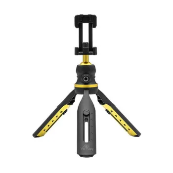 Trípode YeYian Glitnir Master - Capacidad 500 g - Tornillo universal para montaje 1/4" - Negro con Amarillo - YSS-SWFL-01-BL